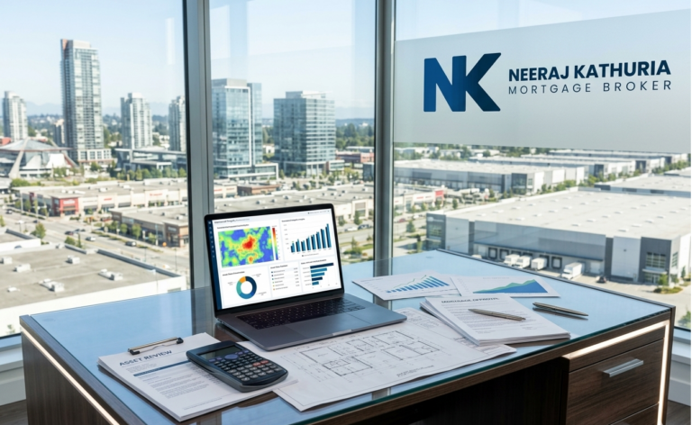 Commercial Mortgages Surrey financing documents and commercial real estate properties.