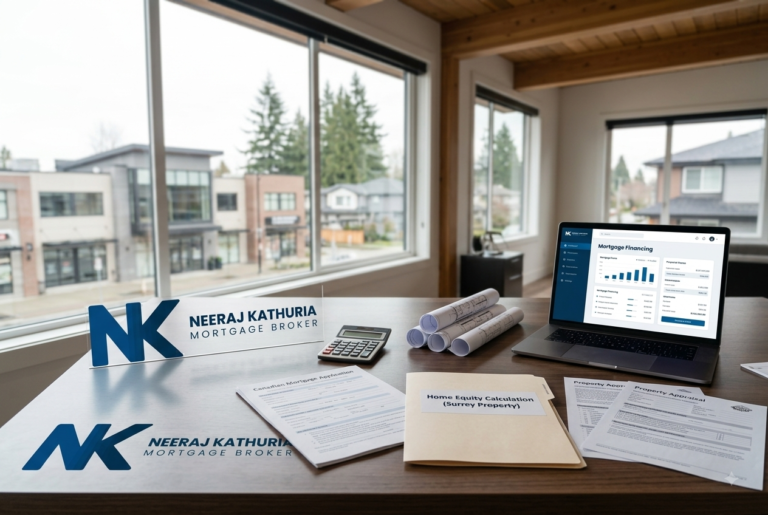 Mortgage refinancing and home equity financing in Surrey.